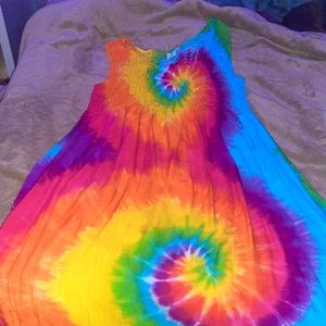 Tie dye dress